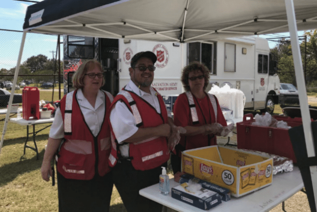 Salvation Army helps Texas after shooting